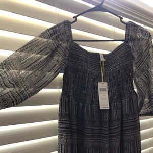 New BCBG Maxazria Boho Maxi Dress XS NWT